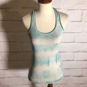 Lululemon Tie Dye Run Swiftly Tank Top